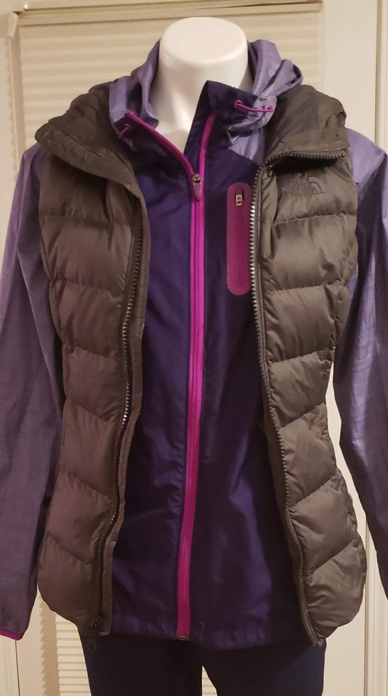 North Face Vest Grey